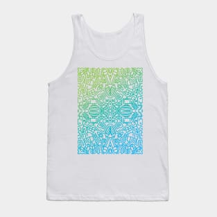 Decorative Art Digital Pattern 3 Tank Top